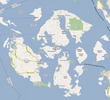 San Juan Islands Map