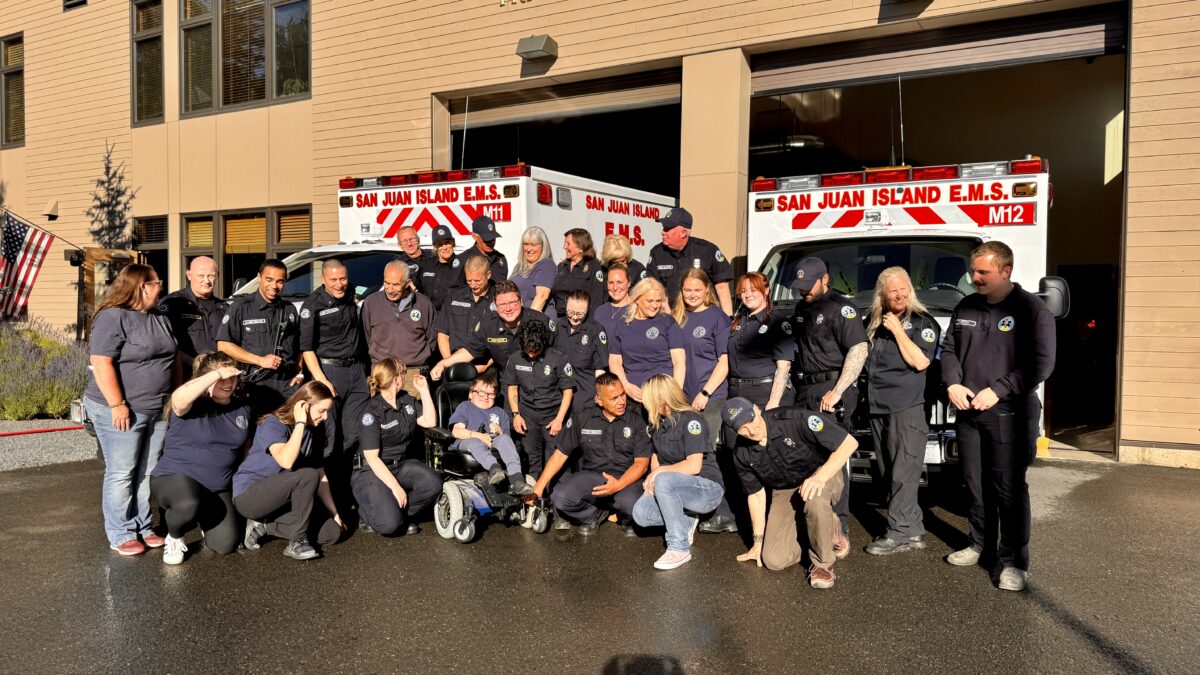 San Juan Island EMS- All Agency Staff and Volunteer Photo